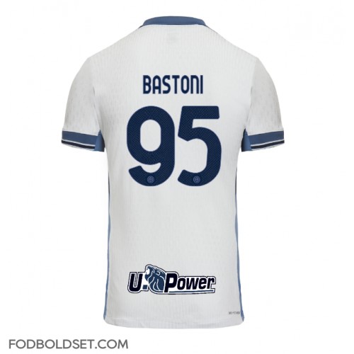Inter Milan Alessandro Bastoni #95 Udebanetrøje 2024-25 Kortærmet